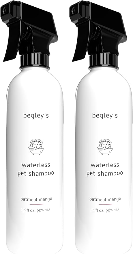 Begley’s No Rinse Waterless Pet Shampoo